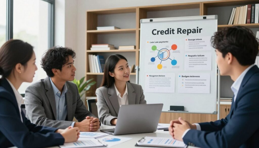 credit repair strategies for late payments and derogatory marks