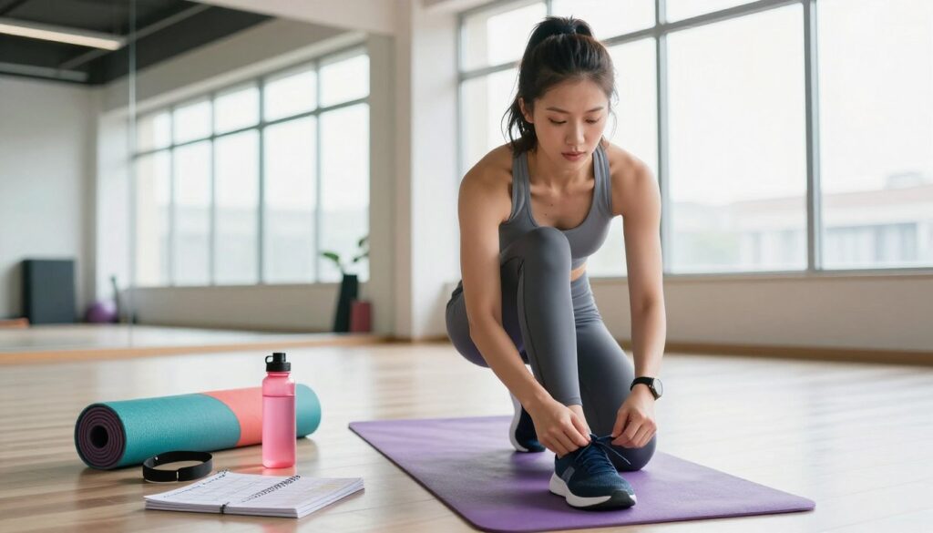 female workout motivation tactics and preparation