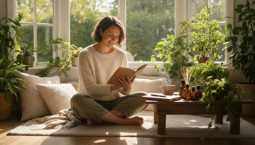 how to be happy alone as a woman