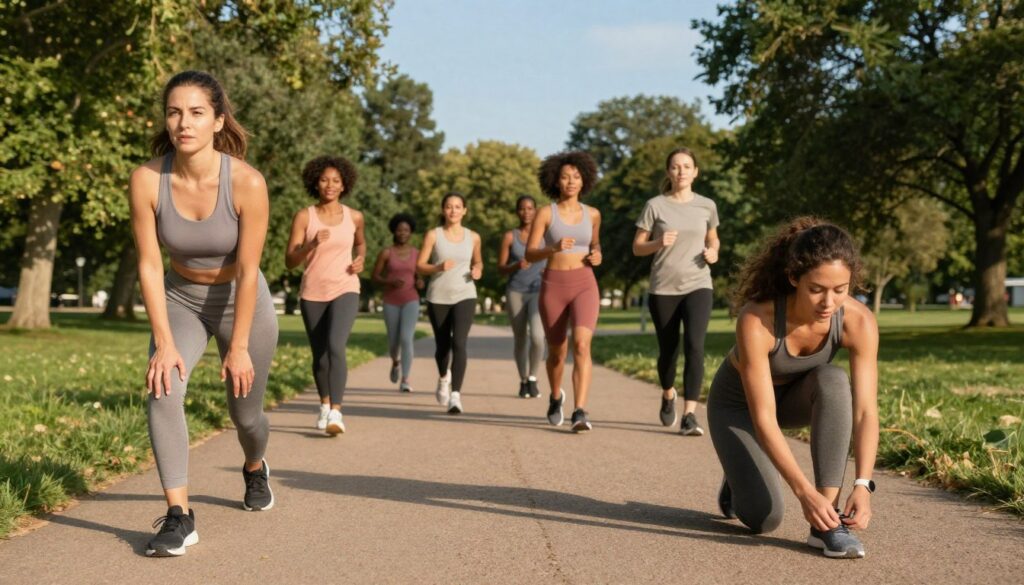 how to start exercising again after a long break