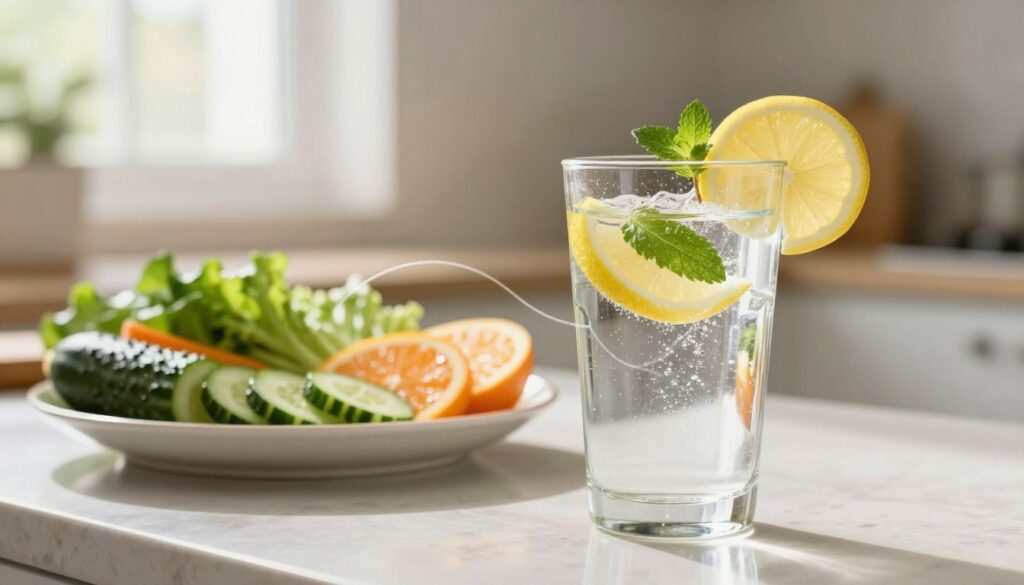 hydration and digestion connection for belly fat