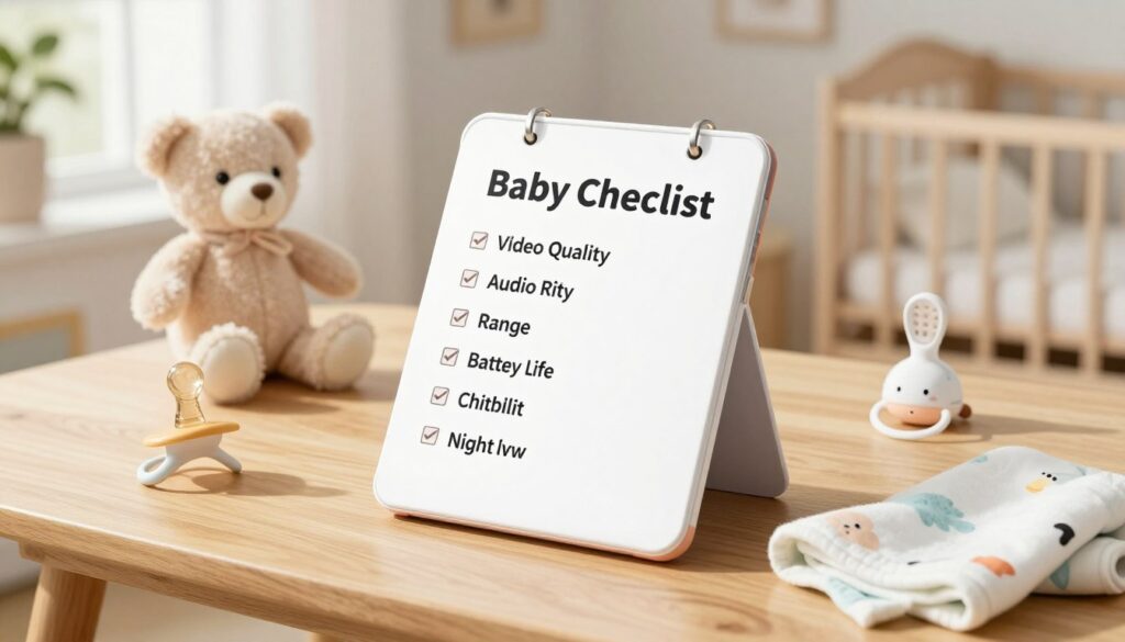 personal baby monitor checklist personal baby monitor checklist
