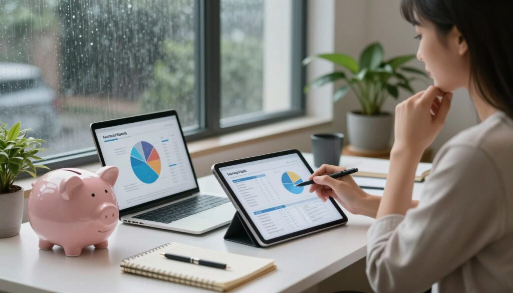 setting up a rainy day fund