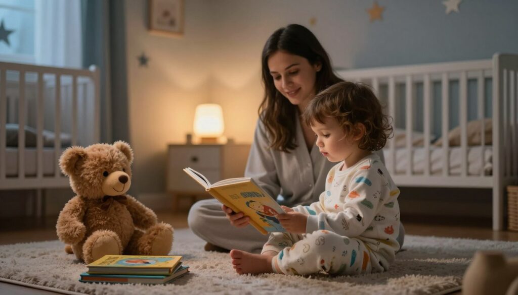 toddler evening bedtime ritual