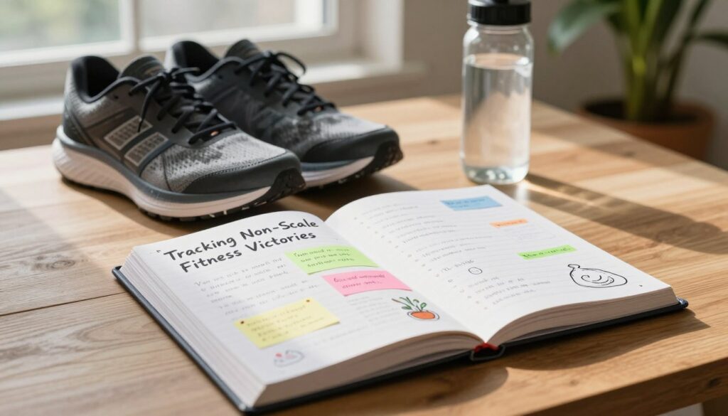 tracking non-scale fitness victories journal