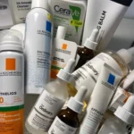 Collection of holy grail skincare products for a radiant beauty routine