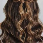Elegant long hair styles for medium-length hair, showcasing easy hairstyles.