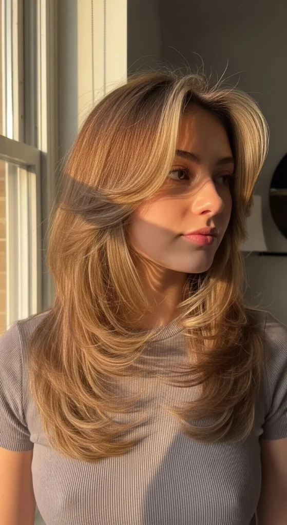 Long hairstyles with layers showcasing 18 different styles for inspiration