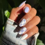 Stylish checkered nails design for 2026 inspiration