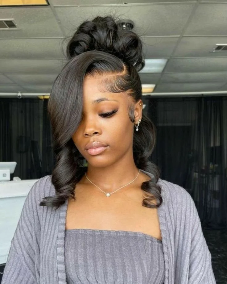 Stunning prom hairstyles for Black girls showcasing 15 unique styles.
