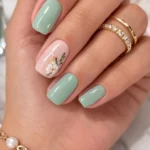 Stylish short spring nail ideas for 2026 featuring vibrant colors and patterns.