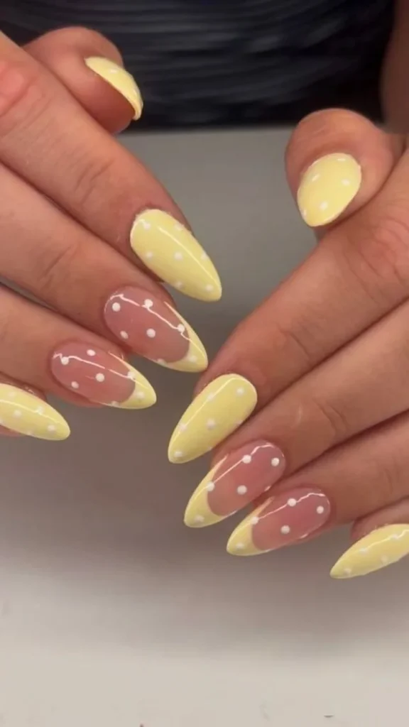 Trendy spring nail ideas featuring colorful designs and vibrant patterns.