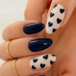 Cozy and chic winter nail designs showcased for 2025 inspiration.