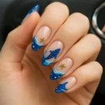 Beautiful summer nail art with dolphins and beach designs for hot weather