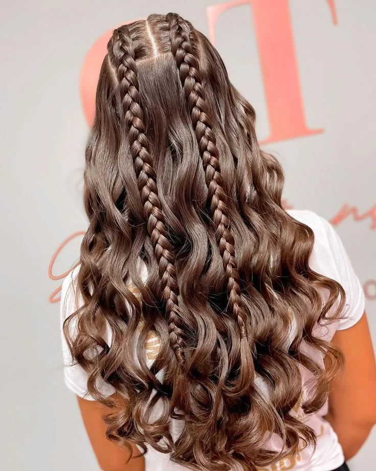 Stunning Hoco hairstyles for different hair types designed for busy moms.