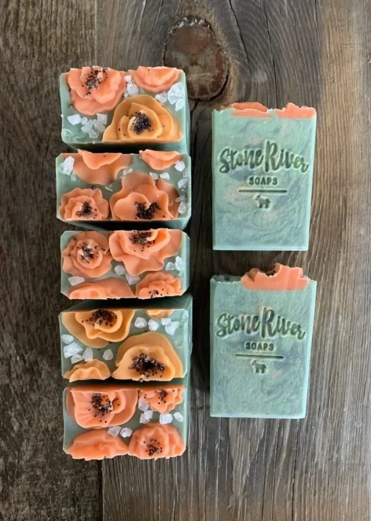 Behind the Brand: McKenna Rees of Stone River Soaps showcasing handmade products