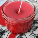 Homemade cinnamon and spice candles for a warm, fragrant atmosphere