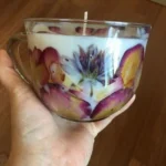 Homemade DIY candles as thoughtful gifts for busy moms
