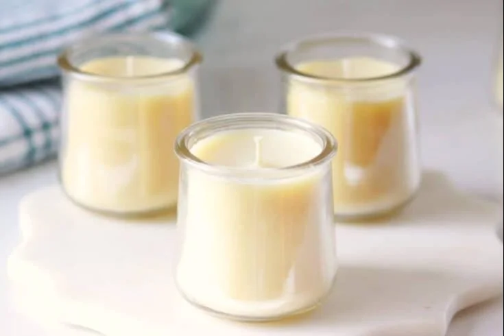 Homemade beeswax candles infused with essential oils for natural ambiance.