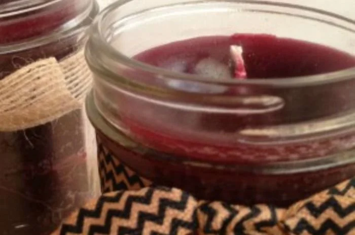 Cozy homemade candles displayed to create a calming atmosphere.