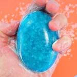 Epsom salt soap for muscle relief and soothing relaxation at home