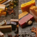 Homemade essential oil soap recipe for men with natural fragrances