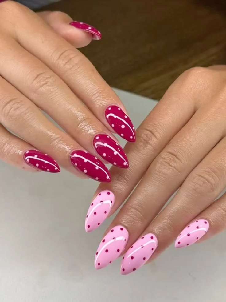 A variety of trendy and colorful nail ideas for inspiration.