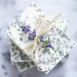 DIY lavender soap craft for busy moms - 5 simple steps to relaxation.