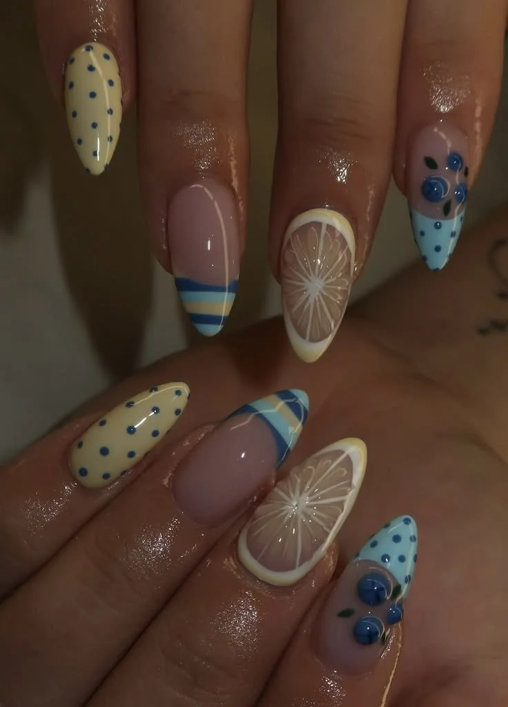 Creative nail art designs for elegant manicures and personalized styles.