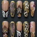 Creative nail art ideas on colorful manicure designs.