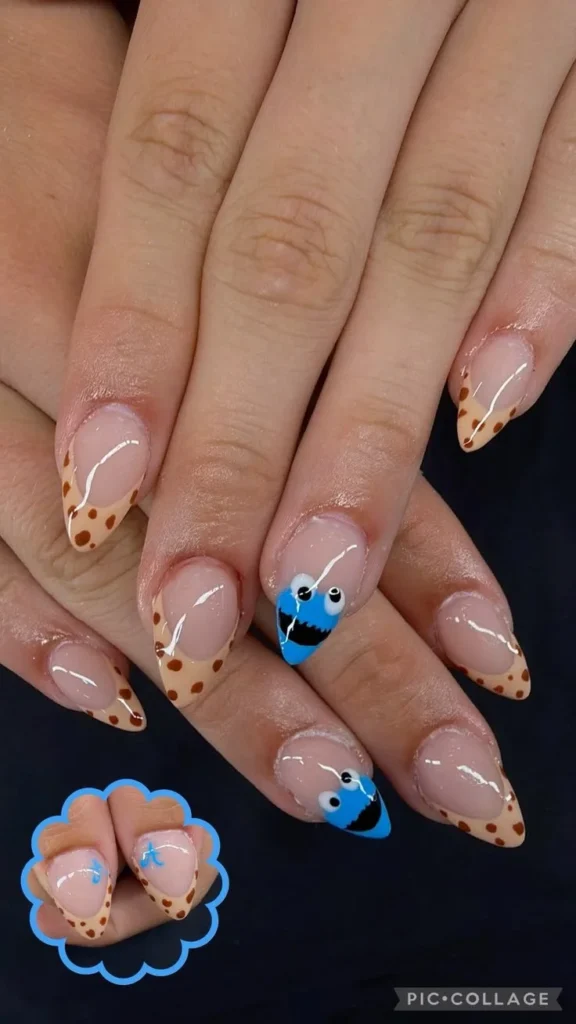 Variety of nail inspirations for DIY manicures showcasing vibrant colors and designs.