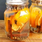 Cozy fall jar candles made at home, perfect for busy moms