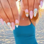Beautiful 19th bday nails designs for a memorable birthday celebration.