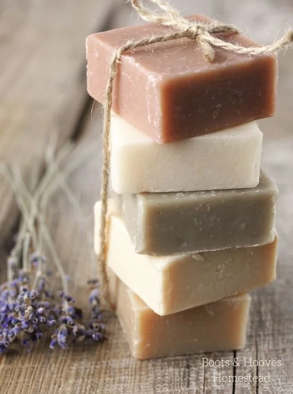 All natural homemade soap bars made with beginner-friendly recipes.