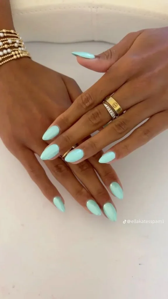 Essie Nail Polish in Seafoam shade for stylish nail art