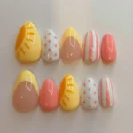 Easy DIY nail art ideas for beginners in August with natural living focus