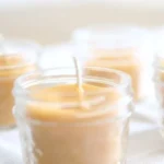 Homemade beeswax candles in various shapes and sizes