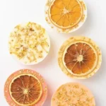 Easy homemade citrus soap made with melt and pour method