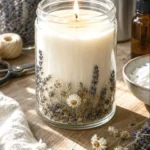 Colorful DIY candles with step-by-step craft tutorials for beginners