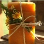 Homemade Honey and Dandelion Soap with natural ingredients