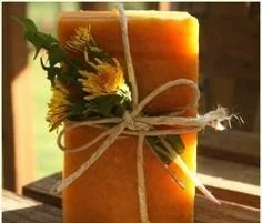 Homemade Honey and Dandelion Soap with natural ingredients