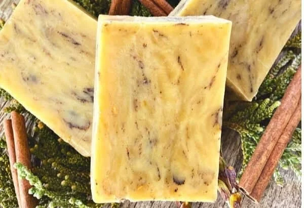Hot process soap tutorial for beginners demonstrating easy DIY soap making techniques