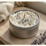 DIY scented paste candle project for beginners