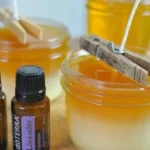 DIY beeswax candles with molds and wicks tutorial for beginners