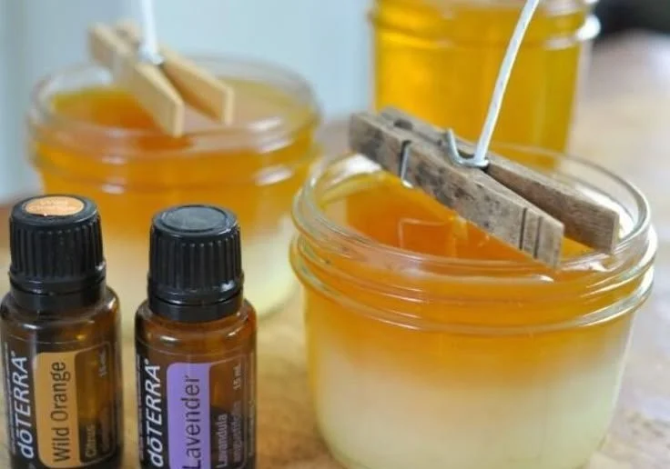 DIY beeswax candles with molds and wicks tutorial for beginners