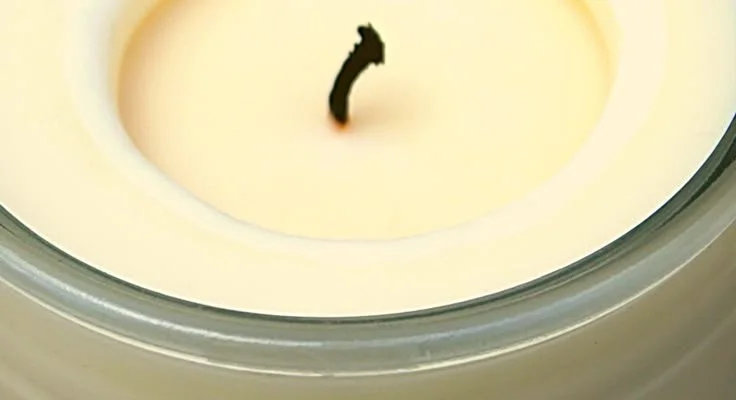 DIY candle-making tips to prevent tunneling in homemade candles.