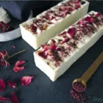 Handmade rose soap bars for smooth skin treatment.