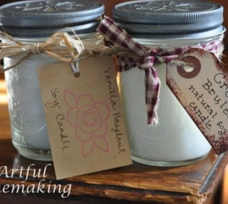 Beginner DIY video for making soy candles at home