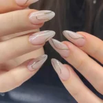 Stylish almond nail designs for July summer trends.