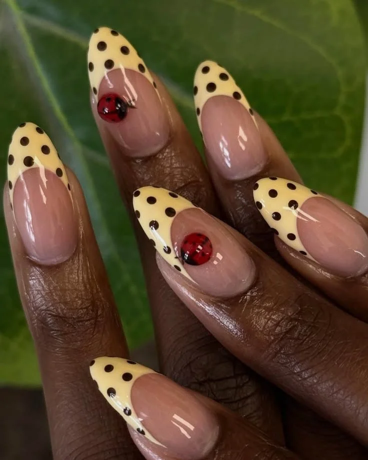 Easy DIY ladybug nails design for beginners in 2026